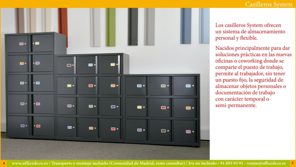 Casilleros System | Muebles Y Sillas De Oficina.